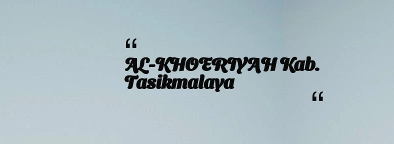 thumbnail for KB TAAM AL MUKARROMAH Kab. Bogor