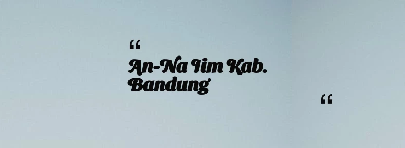 thumbnail for KB TAAM AL MUKARROMAH Kab. Bogor