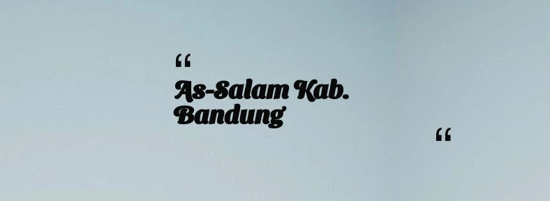 thumbnail for As-Salam Kab. Bandung