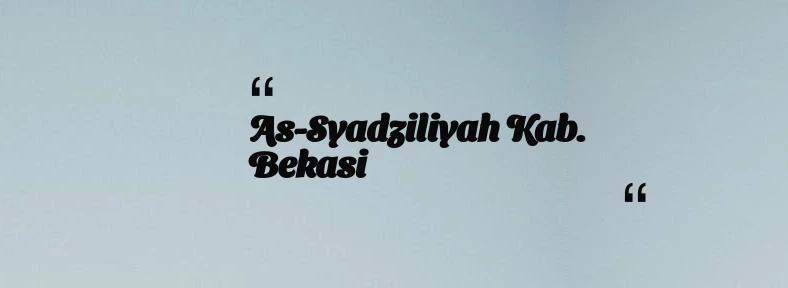 thumbnail for KB TAAM AL MUKARROMAH Kab. Bogor