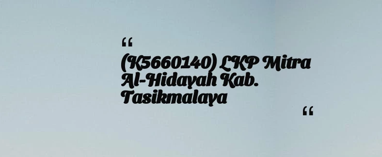 thumbnail for KB TAAM AL MUKARROMAH Kab. Bogor