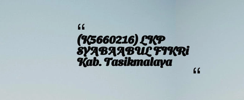 thumbnail for KB TAAM AL MUKARROMAH Kab. Bogor