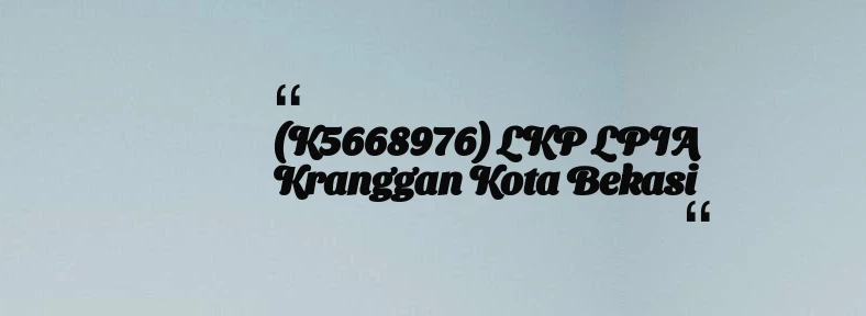 thumbnail for KB TAAM AL MUKARROMAH Kab. Bogor