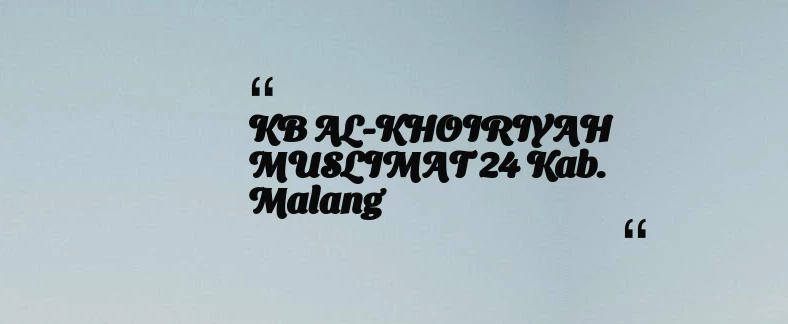 thumbnail for KB TAAM AL MUKARROMAH Kab. Bogor