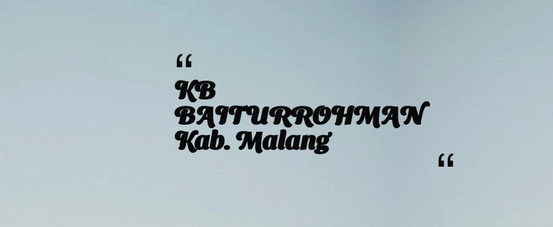 thumbnail for KB TAAM AL MUKARROMAH Kab. Bogor
