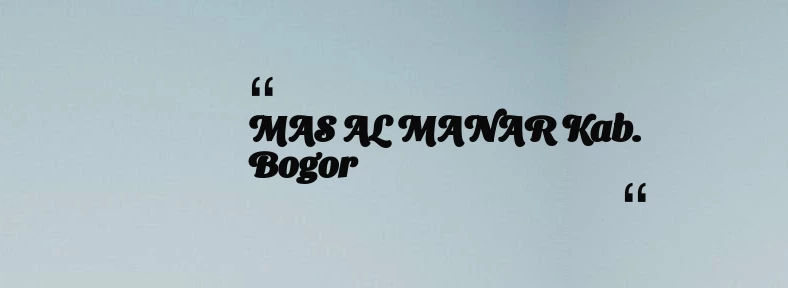 thumbnail for KB TAAM AL MUKARROMAH Kab. Bogor
