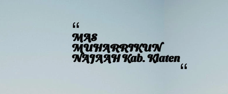 thumbnail for KB TAAM AL MUKARROMAH Kab. Bogor