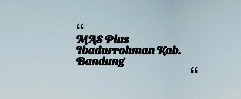 thumbnail for KB TAAM AL MUKARROMAH Kab. Bogor