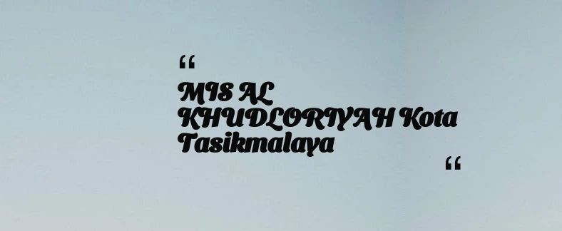 thumbnail for KB TAAM AL MUKARROMAH Kab. Bogor