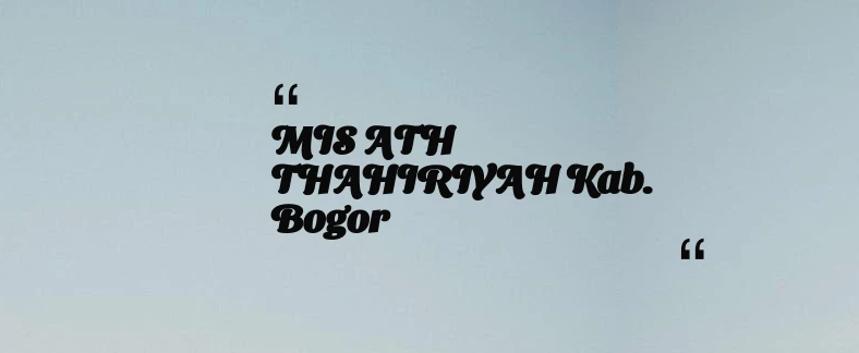 thumbnail for KB TAAM AL MUKARROMAH Kab. Bogor