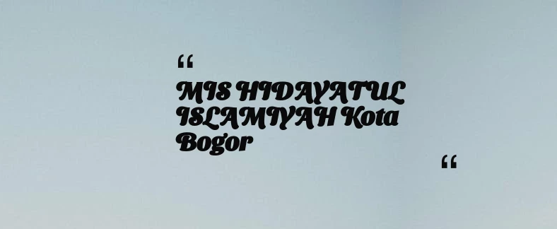 thumbnail for KB TAAM AL MUKARROMAH Kab. Bogor