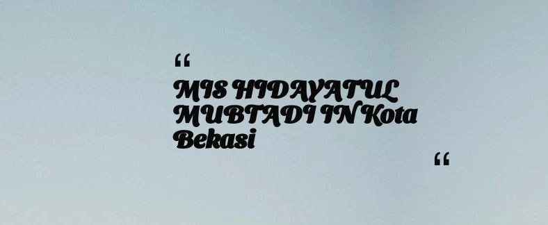 thumbnail for KB TAAM AL MUKARROMAH Kab. Bogor