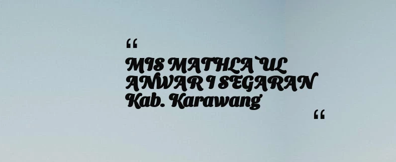 thumbnail for KB TAAM AL MUKARROMAH Kab. Bogor