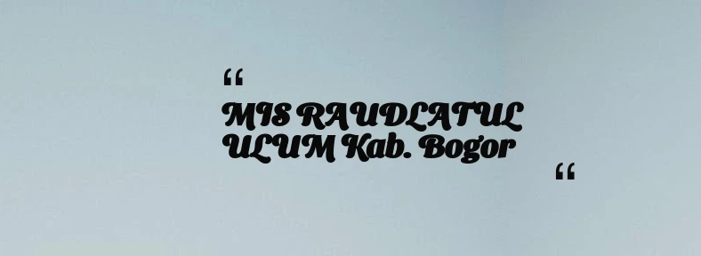 thumbnail for KB TAAM AL MUKARROMAH Kab. Bogor