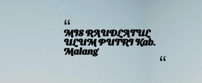 thumbnail for KB TAAM AL MUKARROMAH Kab. Bogor
