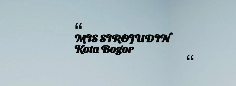 thumbnail for KB TAAM AL MUKARROMAH Kab. Bogor