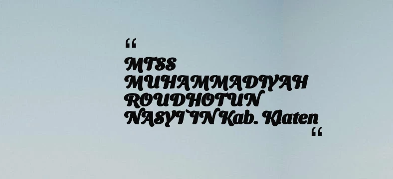 thumbnail for KB TAAM AL MUKARROMAH Kab. Bogor