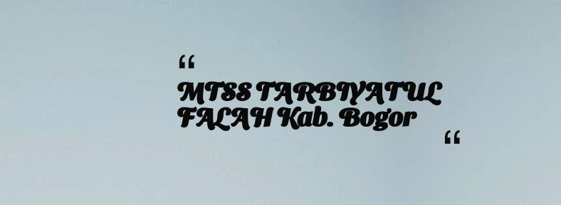 thumbnail for KB TAAM AL MUKARROMAH Kab. Bogor