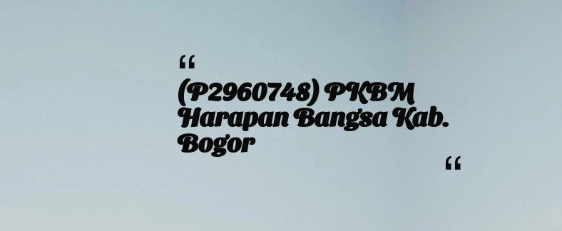 thumbnail for KB TAAM AL MUKARROMAH Kab. Bogor