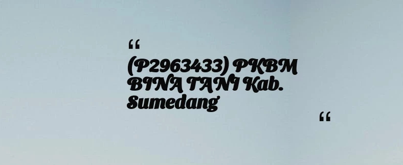 thumbnail for KB TAAM AL MUKARROMAH Kab. Bogor