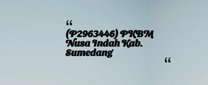 thumbnail for KB TAAM AL MUKARROMAH Kab. Bogor