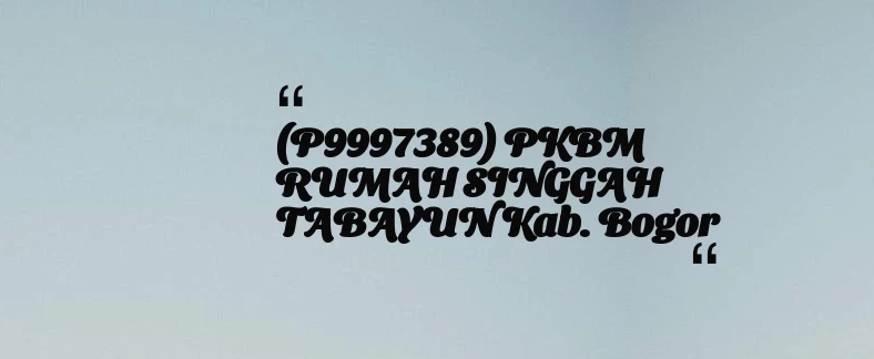 thumbnail for KB TAAM AL MUKARROMAH Kab. Bogor