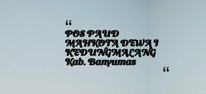 thumbnail for KB TAAM AL MUKARROMAH Kab. Bogor