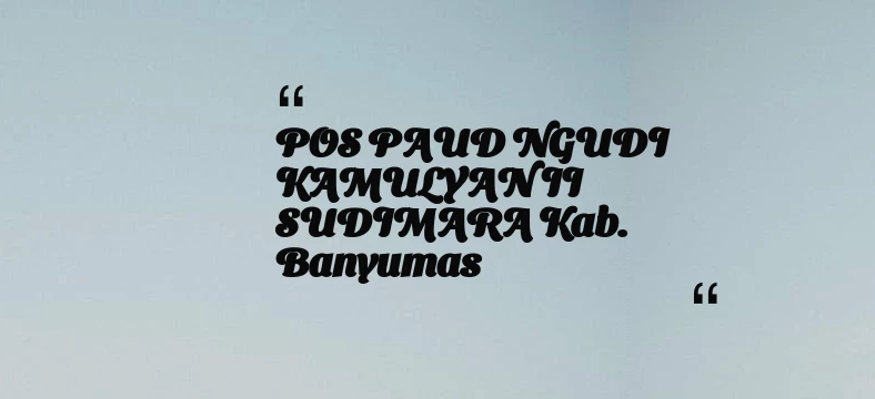 thumbnail for KB TAAM AL MUKARROMAH Kab. Bogor