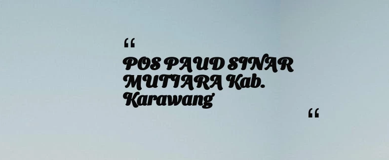 thumbnail for KB TAAM AL MUKARROMAH Kab. Bogor