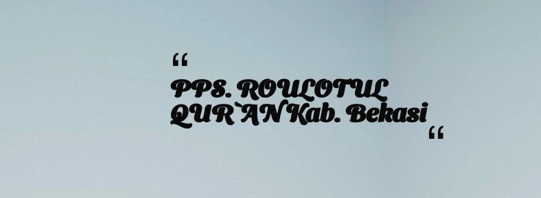thumbnail for KB TAAM AL MUKARROMAH Kab. Bogor