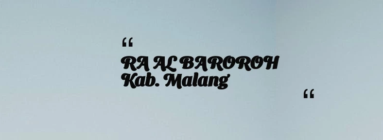 thumbnail for RA AL BAROROH Kab. Malang