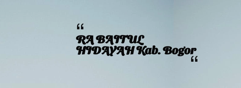 thumbnail for KB TAAM AL MUKARROMAH Kab. Bogor