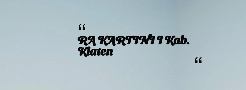 thumbnail for RA KARTINI I Kab. Klaten