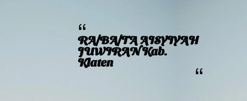 thumbnail for KB TAAM AL MUKARROMAH Kab. Bogor