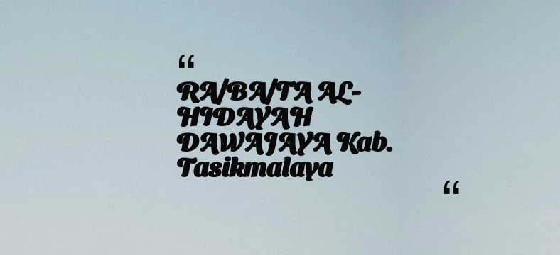 thumbnail for KB TAAM AL MUKARROMAH Kab. Bogor