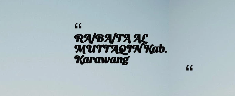 thumbnail for KB TAAM AL MUKARROMAH Kab. Bogor