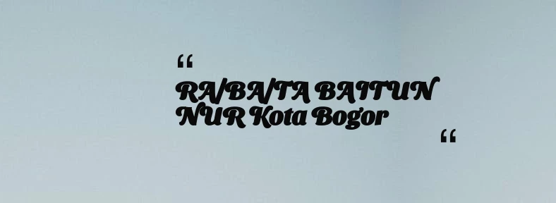 thumbnail for KB TAAM AL MUKARROMAH Kab. Bogor