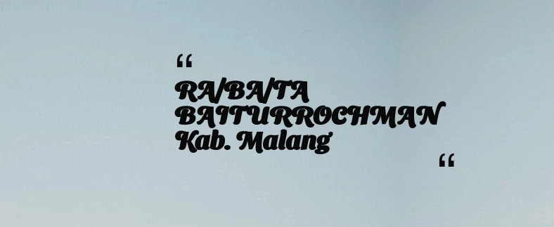 thumbnail for KB TAAM AL MUKARROMAH Kab. Bogor