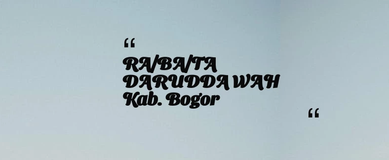 thumbnail for KB TAAM AL MUKARROMAH Kab. Bogor