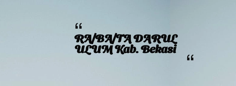 thumbnail for KB TAAM AL MUKARROMAH Kab. Bogor