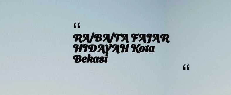 thumbnail for KB TAAM AL MUKARROMAH Kab. Bogor