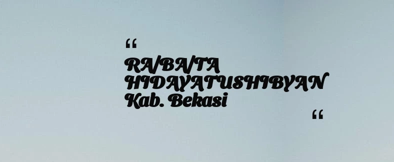 thumbnail for KB TAAM AL MUKARROMAH Kab. Bogor