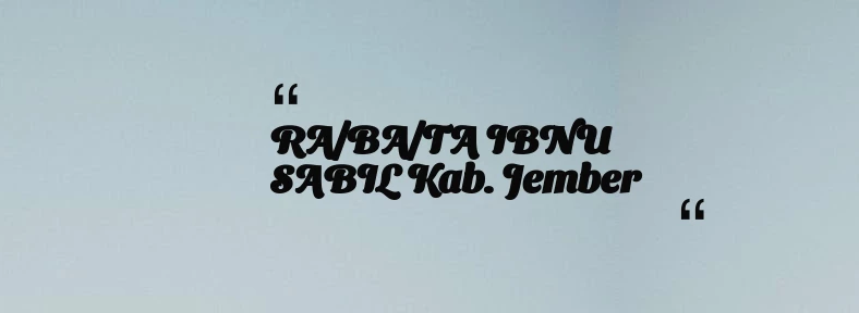 thumbnail for RA/BA/TA IBNU SABIL Kab. Jember