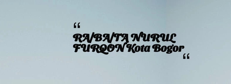 thumbnail for KB TAAM AL MUKARROMAH Kab. Bogor