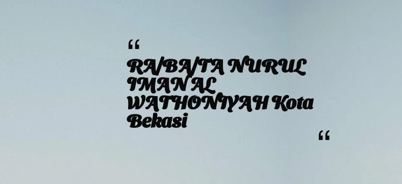 thumbnail for KB TAAM AL MUKARROMAH Kab. Bogor