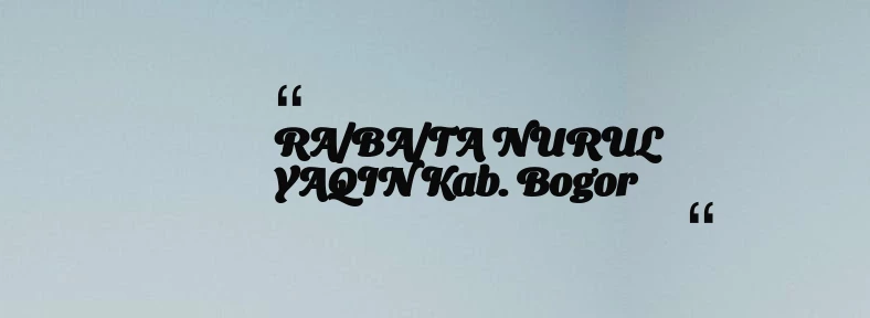 thumbnail for KB TAAM AL MUKARROMAH Kab. Bogor