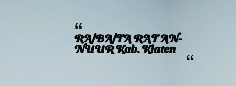 thumbnail for KB TAAM AL MUKARROMAH Kab. Bogor