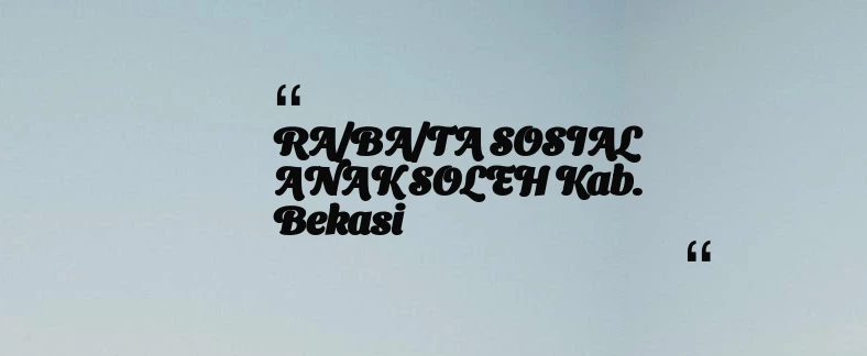 thumbnail for KB TAAM AL MUKARROMAH Kab. Bogor