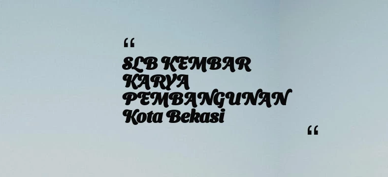 thumbnail for TK AL-HIKMAH Kab. Bekasi