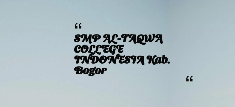 thumbnail for KB TAAM AL MUKARROMAH Kab. Bogor